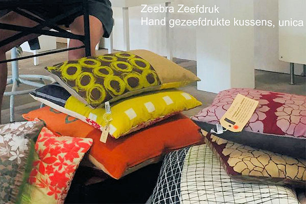 Zeebra Zeefdruk bij Galerie Kunstproeven Pop-up Sint Amorsplein Maastricht